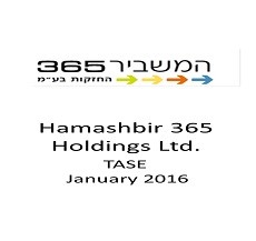 Adv. Ifat Nir Katz represented Hamashbir Holdings, as an issuer’s counsel in a public bond offering, in the amount of $23 million.