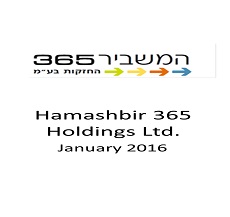 Our firm represented "HaMashbir 365 Holdings Ltd." in a sale of it's control of Aviation Links Ltd.