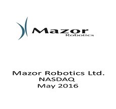 The firm represented Mazor Robotics Ltd., in a strategic and complex equity investment by Medtronic