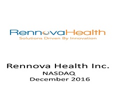 משרדנו ליווה את בנק ההשקעות Aegis Capital כחתם בגיוס של 12.4 מיליון דולר של חברת .Rennova Health Inc