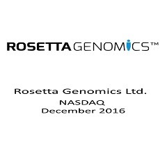 חברת Rosetta Genomics גייסה 5 מיליון דולר. משרדנו ייצג את בנק ההשקעות Aegis Capital Group כחתמים ראשיים בהנפקה