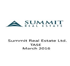 ZAG-Sַ&W represented Summit Real Estate Group Ltd. in a private placement worth $120 million
