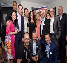 Our New York office hosts the Israeli American Council – IAC. In the photo Adv. Oded Har-Even with conference participants