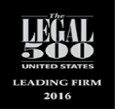 S&W ranked in the 2016 Edition of the Legal 500 United States